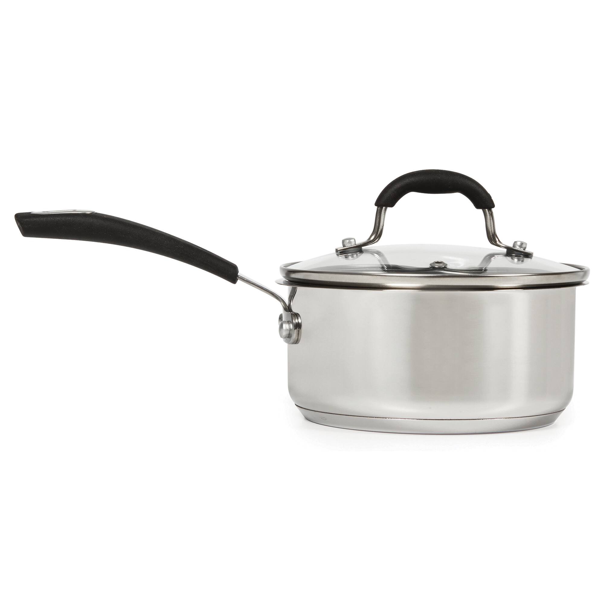 10-Piece Stainless Steel Cookware Set